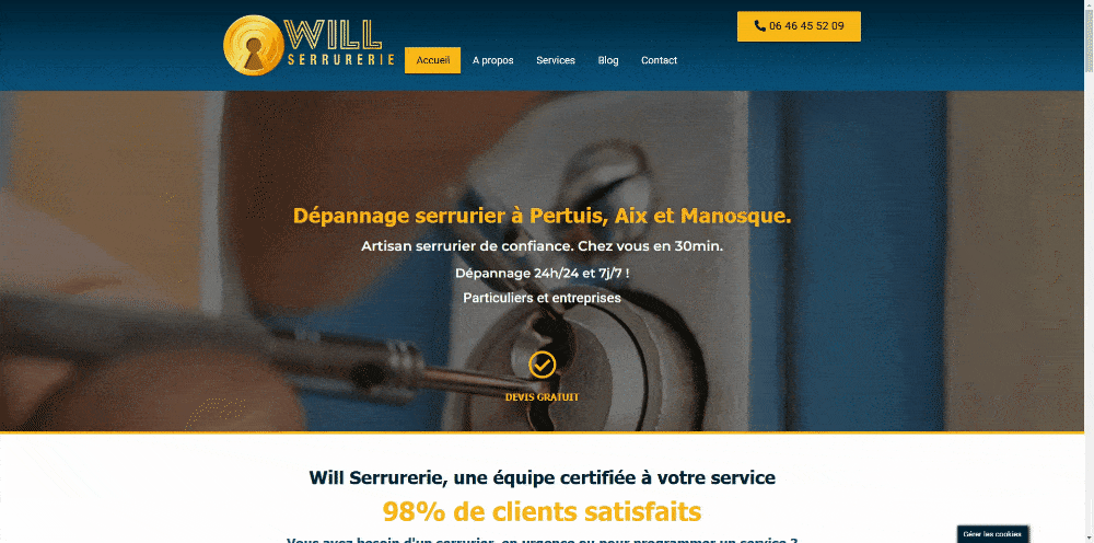 site will serrurerie