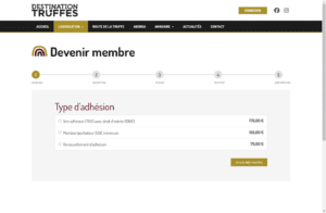 destination truffes adhesions