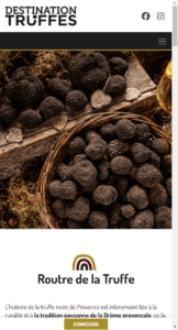 destination truffes mobile